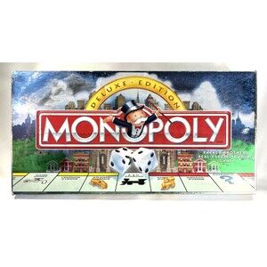 Monopoly Deluxe Edition Vintage 1995 Parker Brothers Board Game